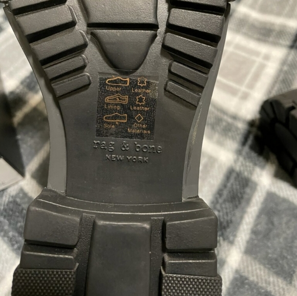 Rag & Bone Shiloh boot black women's size 7.5 - Picture 3 of 11